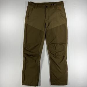 First Lite Sawbuck Pants 34x32 Performance Double Front Pant Brown Hunt CLEAN